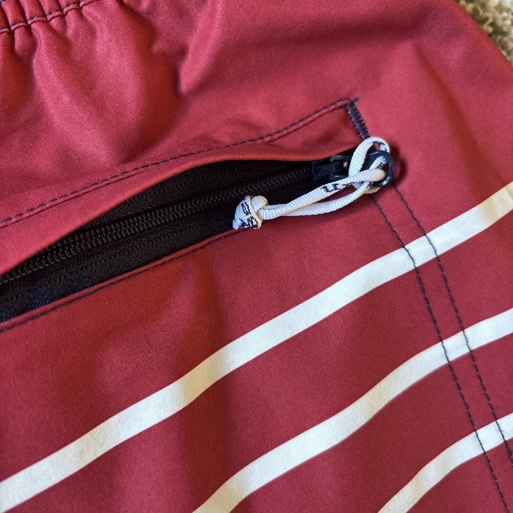 LL Bean Shorts Mens Board Shorts Swimwear Lightweight Swim Trunks Pockets L NWOT - Picture 4 of 6